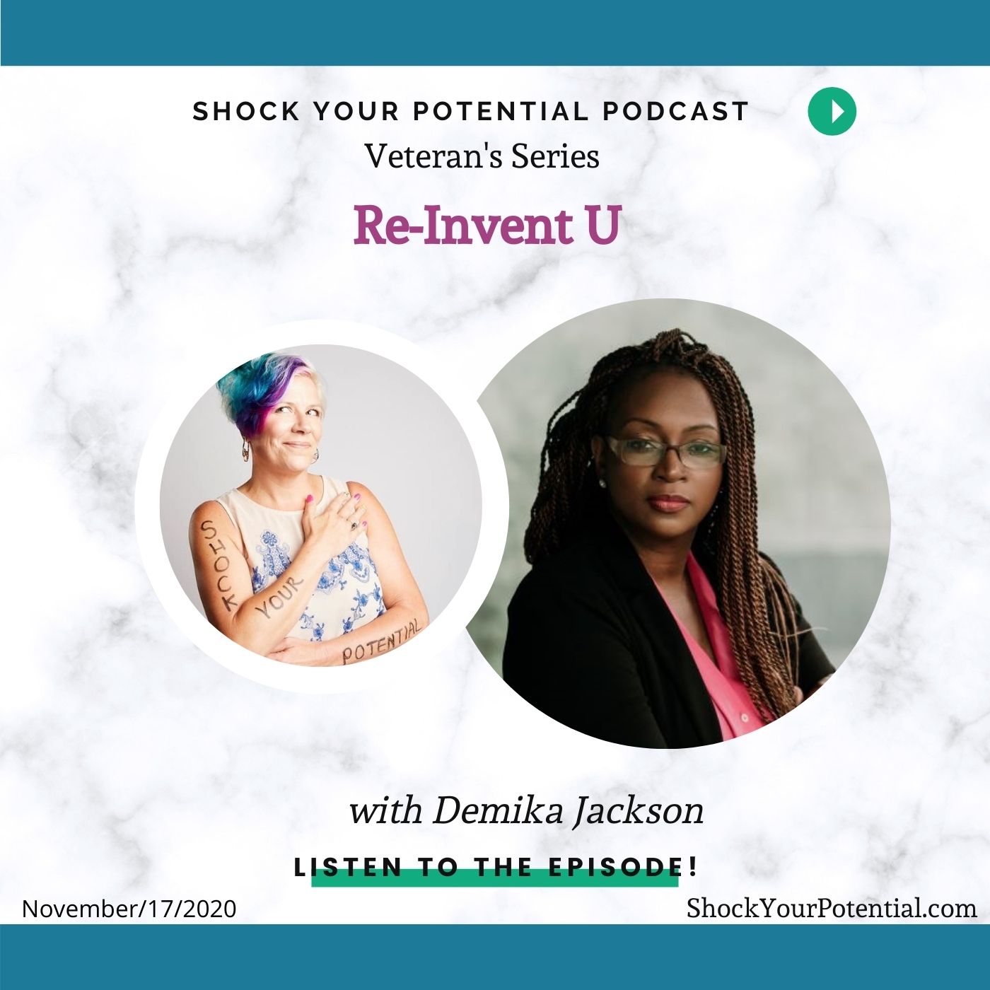 You are currently viewing Reinvent U – Demika Jackson