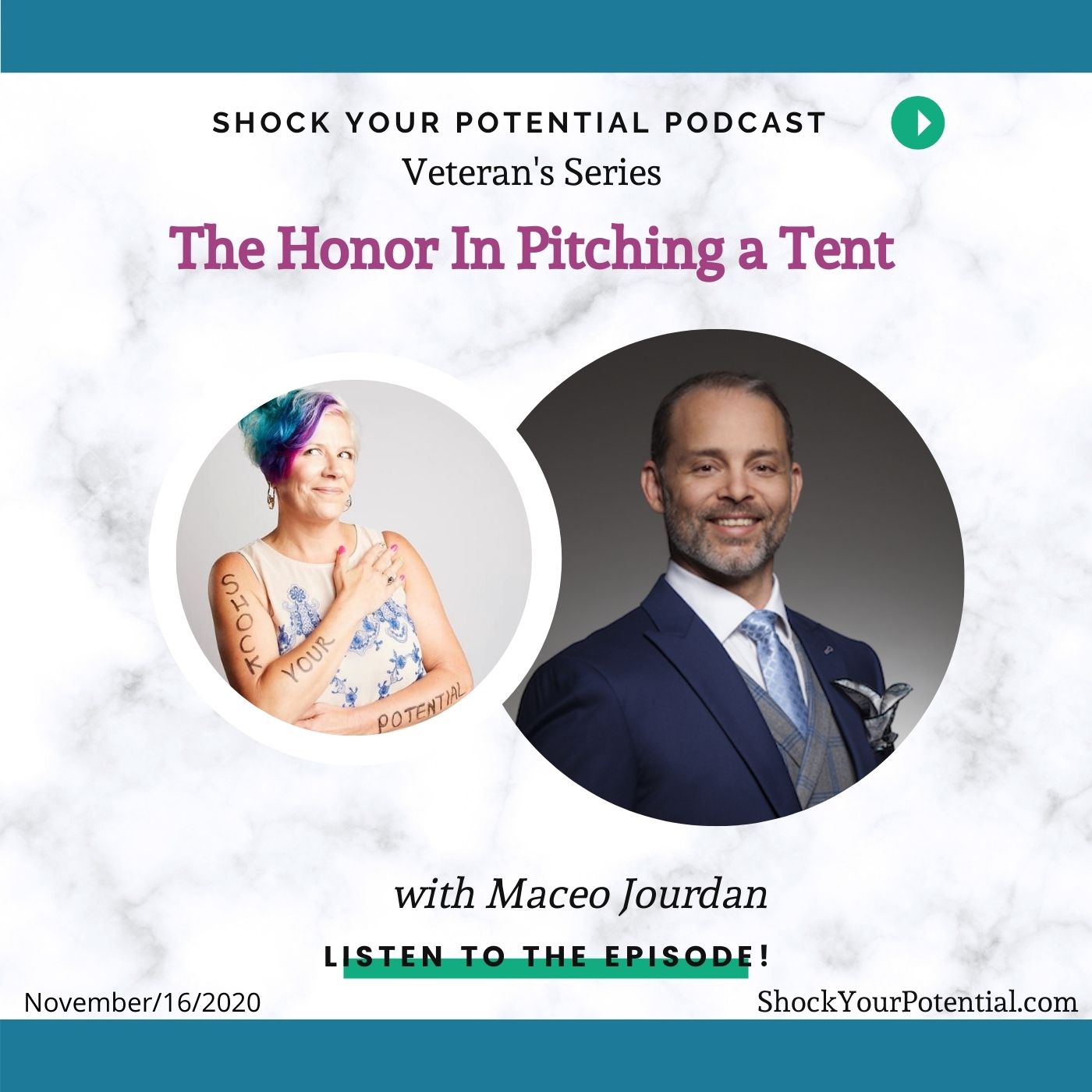 You are currently viewing The Honor In Pitching a Tent – Maceo Jourdan