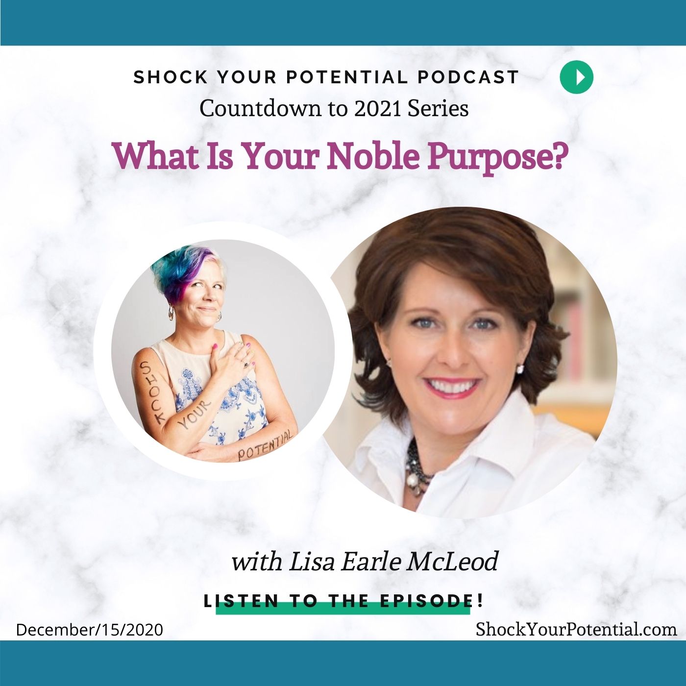 You are currently viewing What Is Your Noble Purpose?- Lisa Earle McLeod