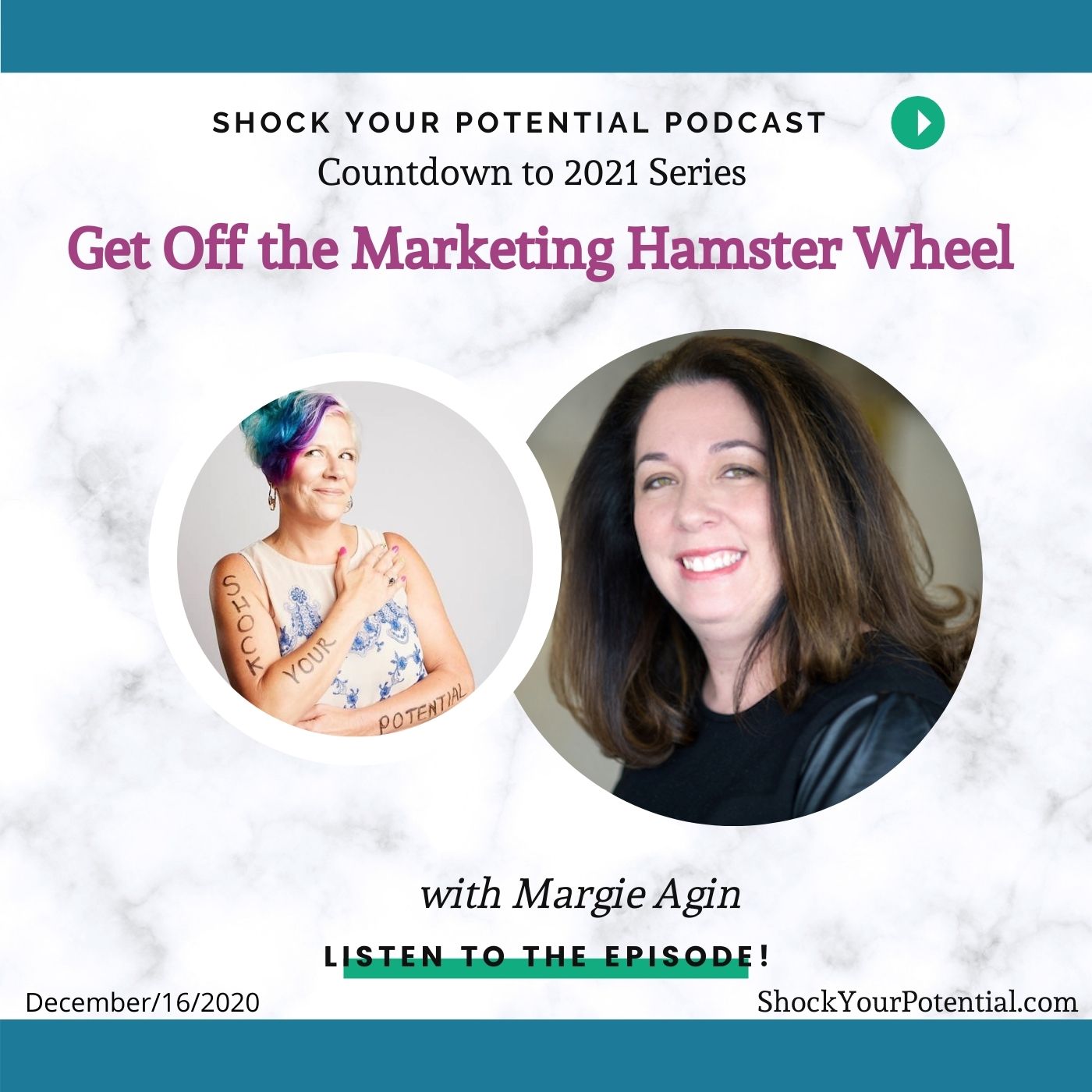 You are currently viewing Get Off the Marketing Hamster Wheel – Margie Agin