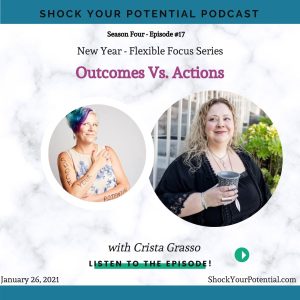 Read more about the article Outcomes Vs. Actions – Crista Grasso