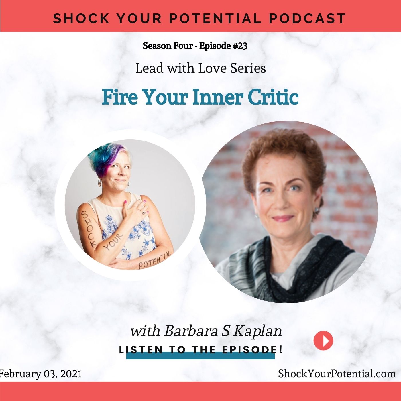 You are currently viewing Fire Your Inner Critic – Barbara S Kaplan