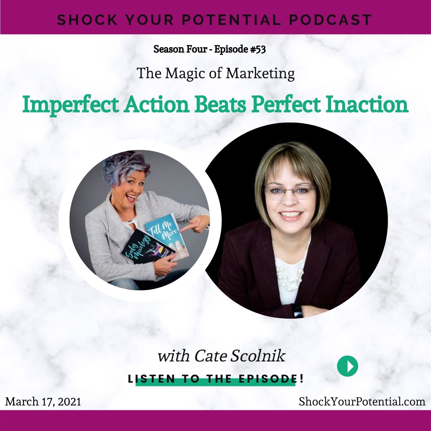 You are currently viewing Imperfect Action Beats Perfect Inaction – Cate Scolnik