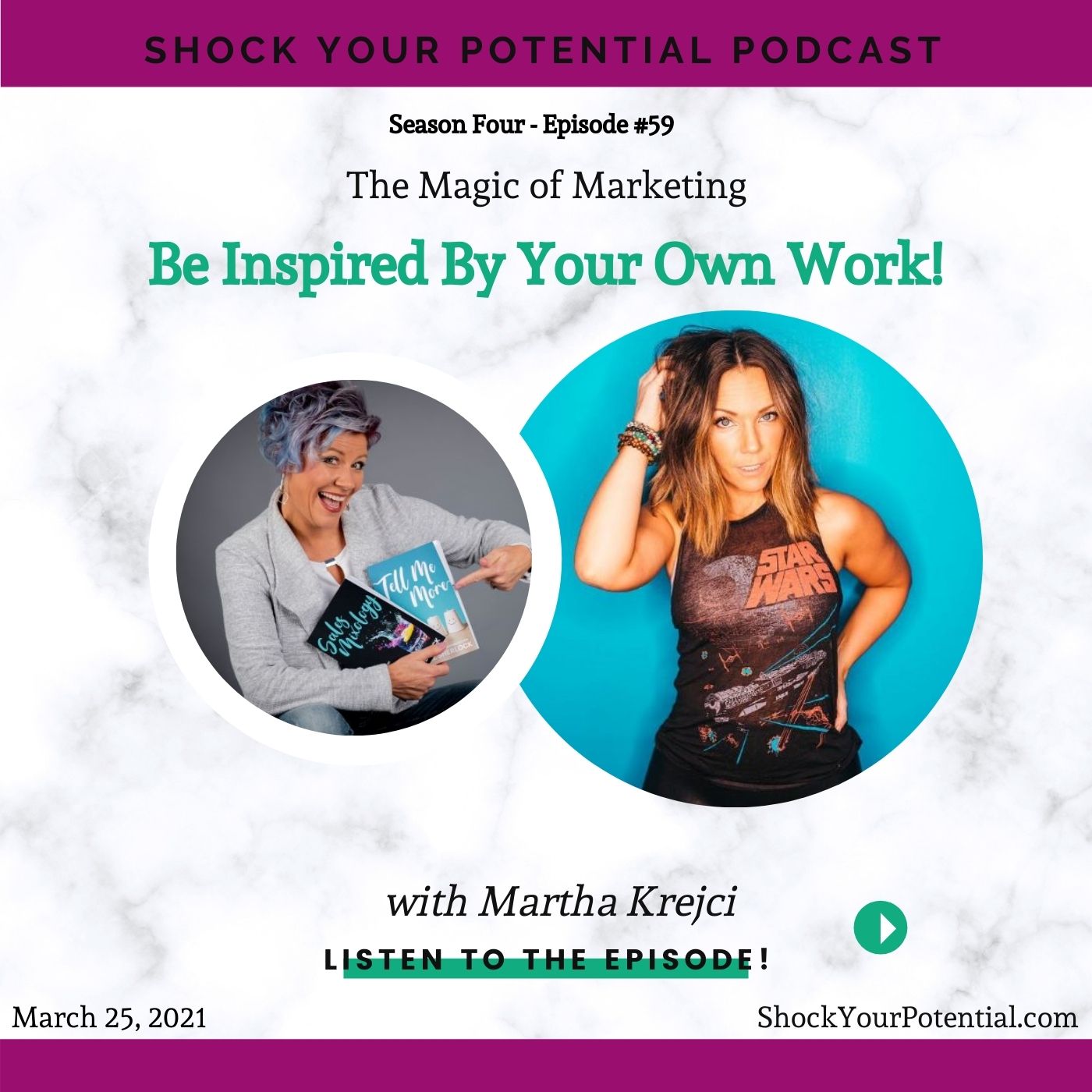 You are currently viewing Be Inspired By Your Own Work! – Martha Krejci