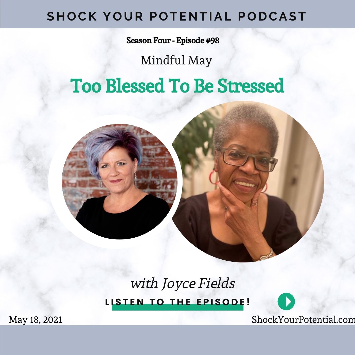 You are currently viewing Too Blessed To Be Stressed – Joyce Fields